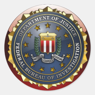 FBIのエンブレム ラウンドシール
