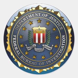 FBIのエンブレム ラウンドシール