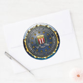 FBIのエンブレム ラウンドシール (封筒)