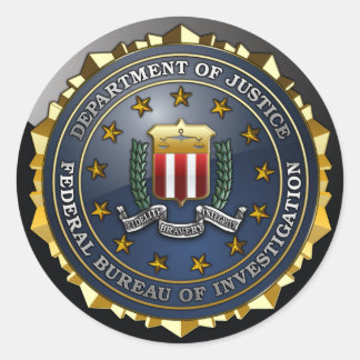 FBIのエンブレム ラウンドシール