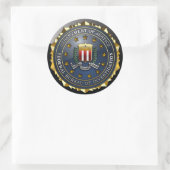 FBIのエンブレム ラウンドシール (バッグ)