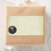 FBIのエンブレム ラベル (インサイチュ)