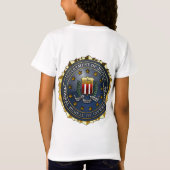 FBIのエンブレム Tシャツ (裏面)