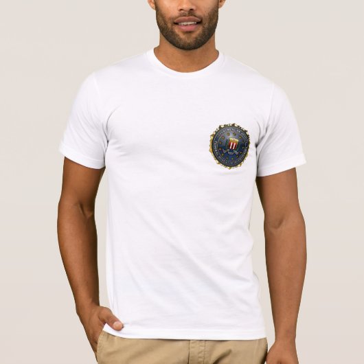 FBIのエンブレム Tシャツ (正面)