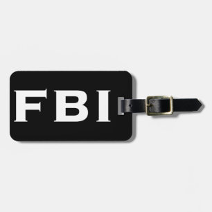 FBIのカッコいい ラゲッジタグ