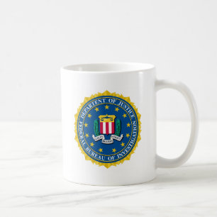 FBIのシール コーヒーマグカップ