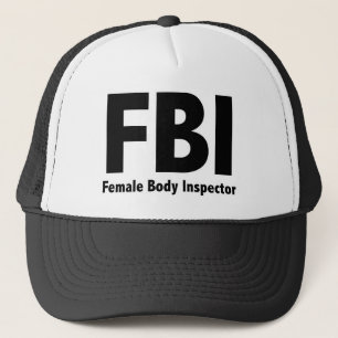 FBIの失礼なおもしろいユーモア キャップ