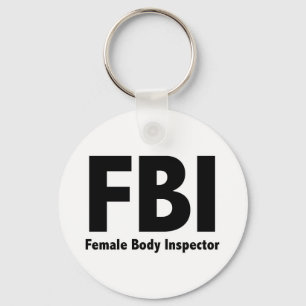 FBIの失礼なおもしろいユーモア キーホルダー