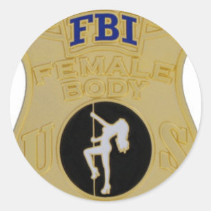fbiの女性の身体の検査官 ラウンドシール