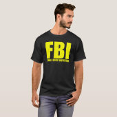 FBIの女性の身体の検査官 Tシャツ (正面フル)