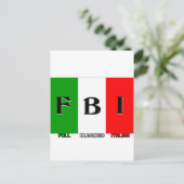 FBIの完全血イタリアン ポストカード (スタンド正面)