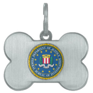 FBIの封印 ペットネームタグ