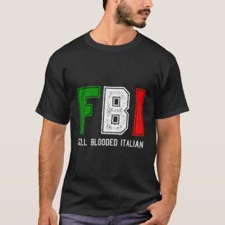 Fbiの痛みイタリアン長袖誇りを持ったIta Tシャツ