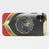 FBIの紋章 Case-Mate iPhoneケース (裏面(横))