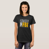 FBIの資金を削減しよう Tシャツ (正面フル)