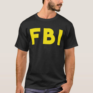 FBIの連邦捜査官のおもしろいなハロウィンの衣裳のTシャツ Tシャツ