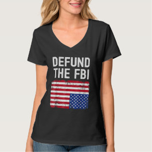 FBIを廃止せよ アメリカ国旗 ヴィンテージ Tシャツ