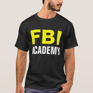 FBIアカデミー-公式FBIアカデミーのTシャツ Tシャツ