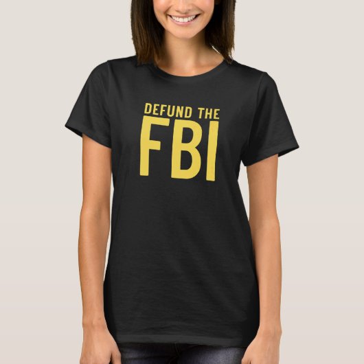 FBIアンチ政治資金を取り除く Tシャツ (正面)
