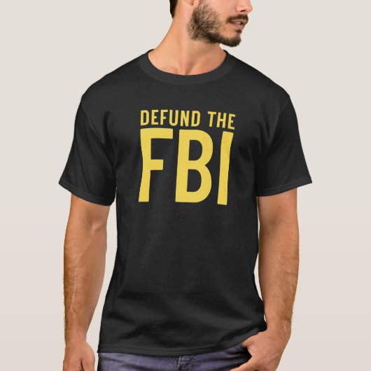 FBIアンチ政治資金を取り除く Tシャツ (正面)