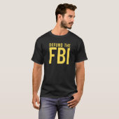 FBIアンチ政治資金を取り除く Tシャツ (正面フル)