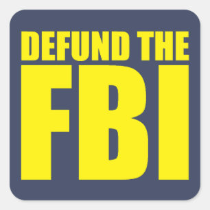 FBIアンチFBIの資金を取り除く スクエアシール