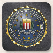 FBIエンブレム コースター (正面)