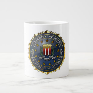 FBIエンブレム ジャンボコーヒーマグカップ