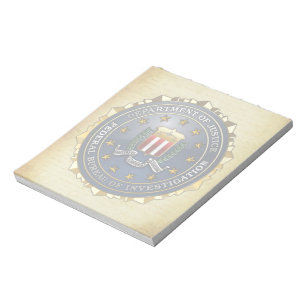 FBIエンブレム ノートパッド