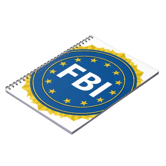 FBIシール ノートブック (左側)