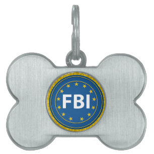 FBIシール ペットネームタグ