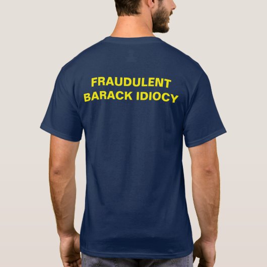FBIティーバラク慣用句 Tシャツ (裏面)