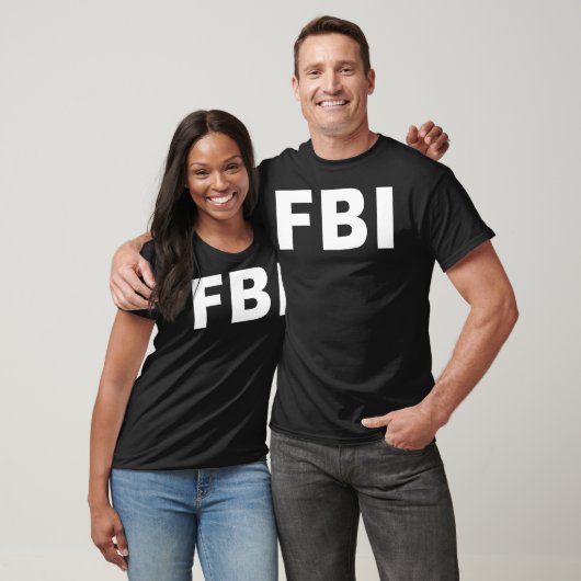 FBIハロウィーン仮装の連邦法執行機関 Tシャツ (ユニセックス)