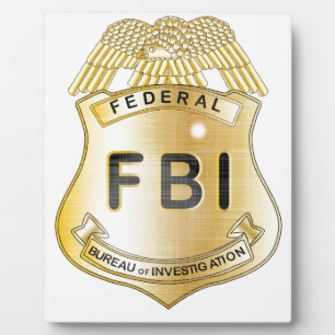 FBIバッジ フォトプラーク