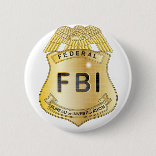 FBIバッジ 缶バッジ