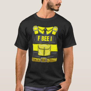 FBIビー警察の養蜂家蜂蜜ミツバチ将校コスタム Tシャツ