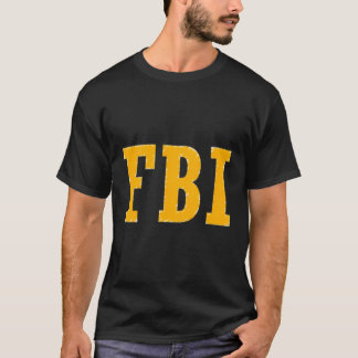 FBIフロントバックプリント Tシャツ