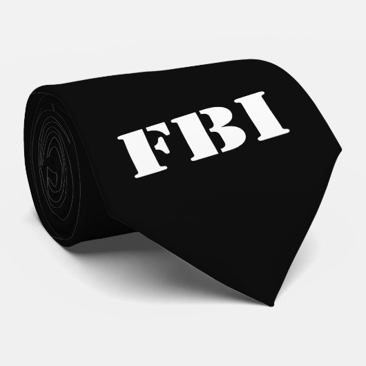 FBIブラックタイ ネクタイ (ロール)