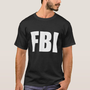 FBIレプリカ捜査官おかしなハロウィーンコスタム Tシャツ
