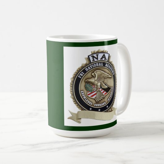FBI国民アカデミーNAの会議のコーヒー・マグのティーカップ コーヒーマグカップ (正面右)