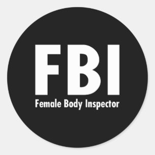 - Fbi女性体員 ラウンドシール