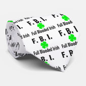 FBI完全なBloodedのアイルランド人のクローバー ネクタイ (ロール)