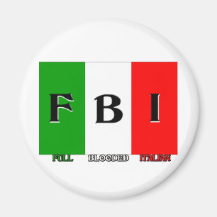 FBI完全なBloodedのイタリア語 マグネット