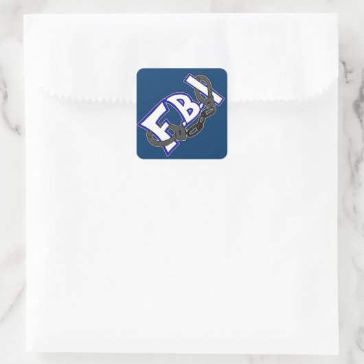 FBI手錠 スクエアシール (バッグ)