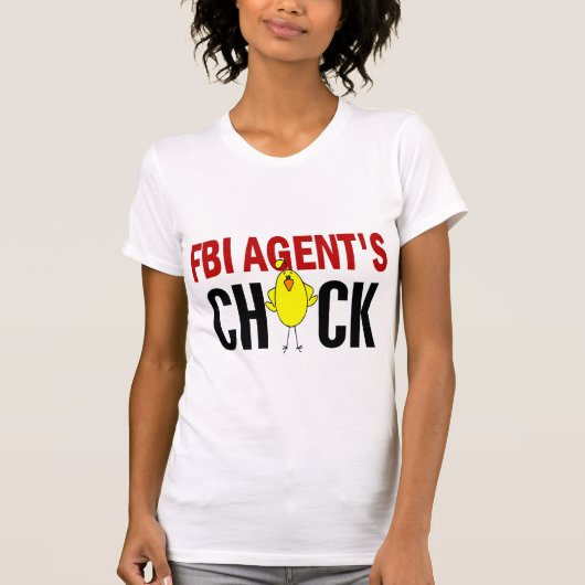 FBI捜査官のひよこ Tシャツ (正面)