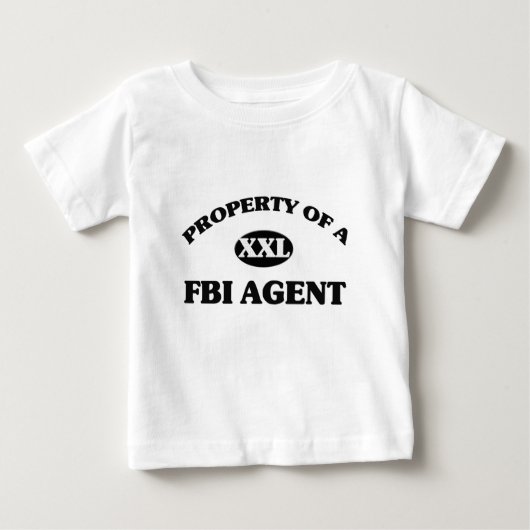 FBI捜査官の特性 ベビーTシャツ (正面)