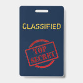 FBI秘密捜査官バッジ バッジ (裏面)