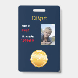 FBI秘密捜査官バッジ バッジ