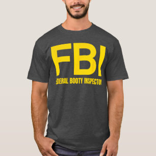 FBI連邦お尻監察官X 愛の日だけファン Tシャツ