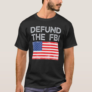 FBI連邦局のアンチFBIの汚職を取り除く Tシャツ